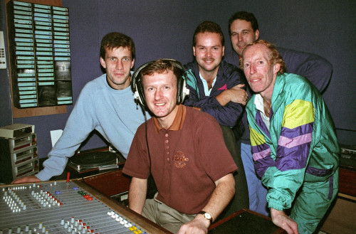 Left to Right: Mark Reid, Colin Walsh, Steve Sutherland, Roy King, Clive Richardson