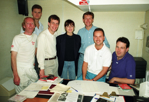 Left to Right: Clive Richardson, Steve Dixon, Mark Reid, Carrie White, Colin Walsh, Steve Sutherland, Roy King