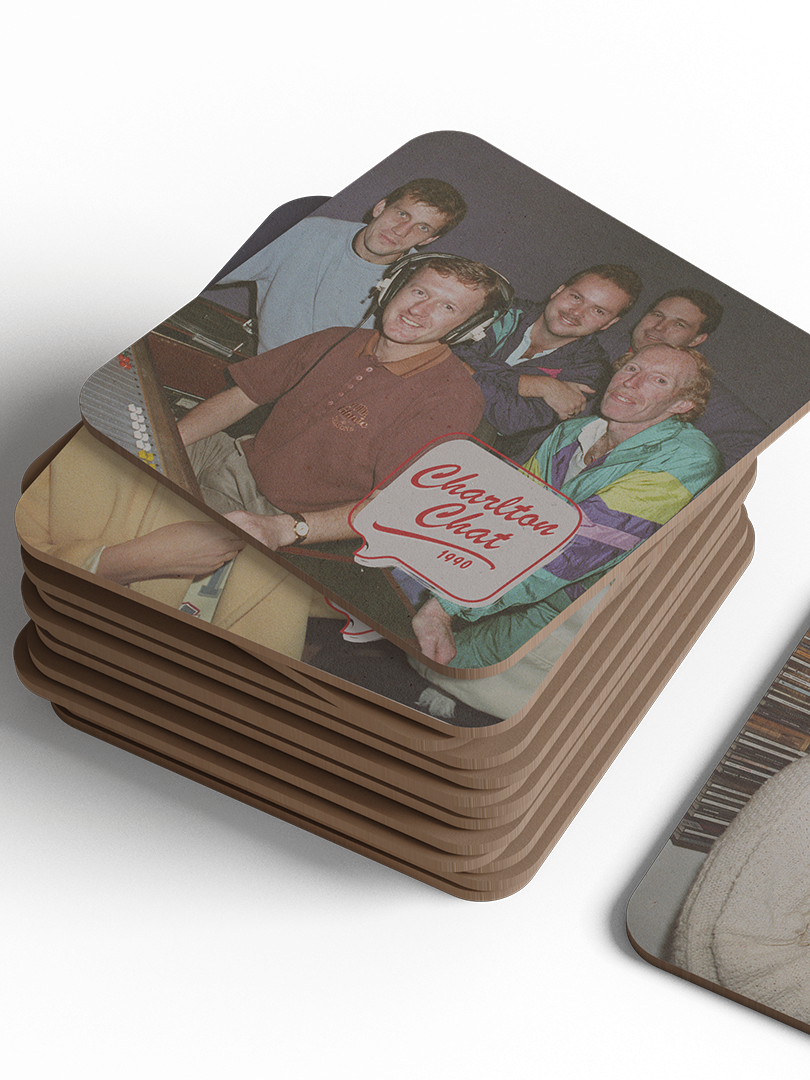 Charlton Chat "Guest" Coasters